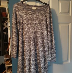 Long sleeve sweater dress